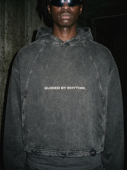 District 303 // D303-H01 340GSM Industrial Snow Wash Hoodie